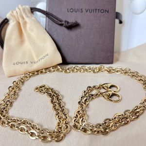 LV Felicie Gold Chain
